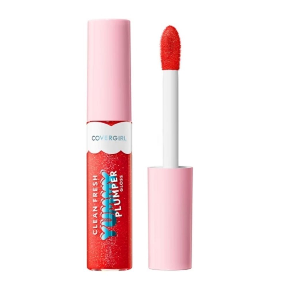 New COVERGIRL Clean Fresh Yummy Gloss Lip Plumper In "Merry Kissmass."